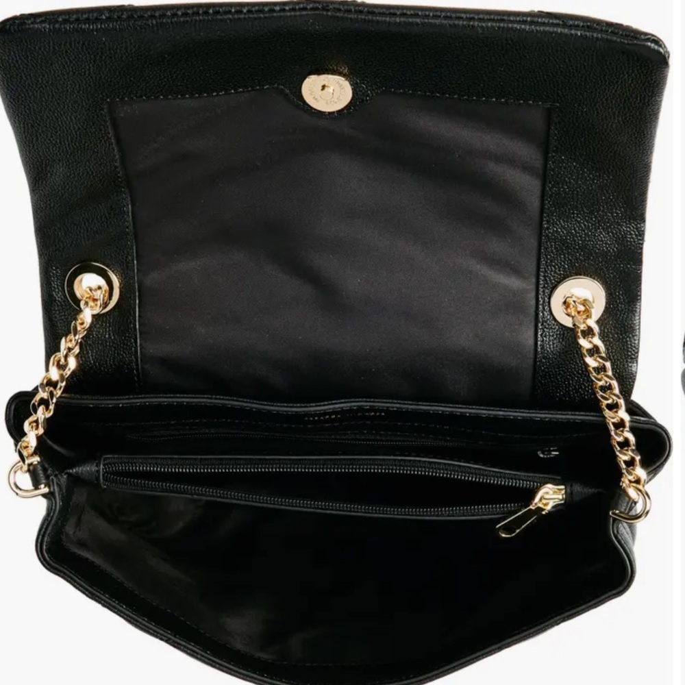 Rebecca Minkoff Black Quilted Leather Shoulder Bag - Picture 4 of 13